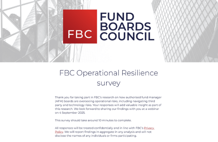 Your input needed for FBC Operational Resilience Survey